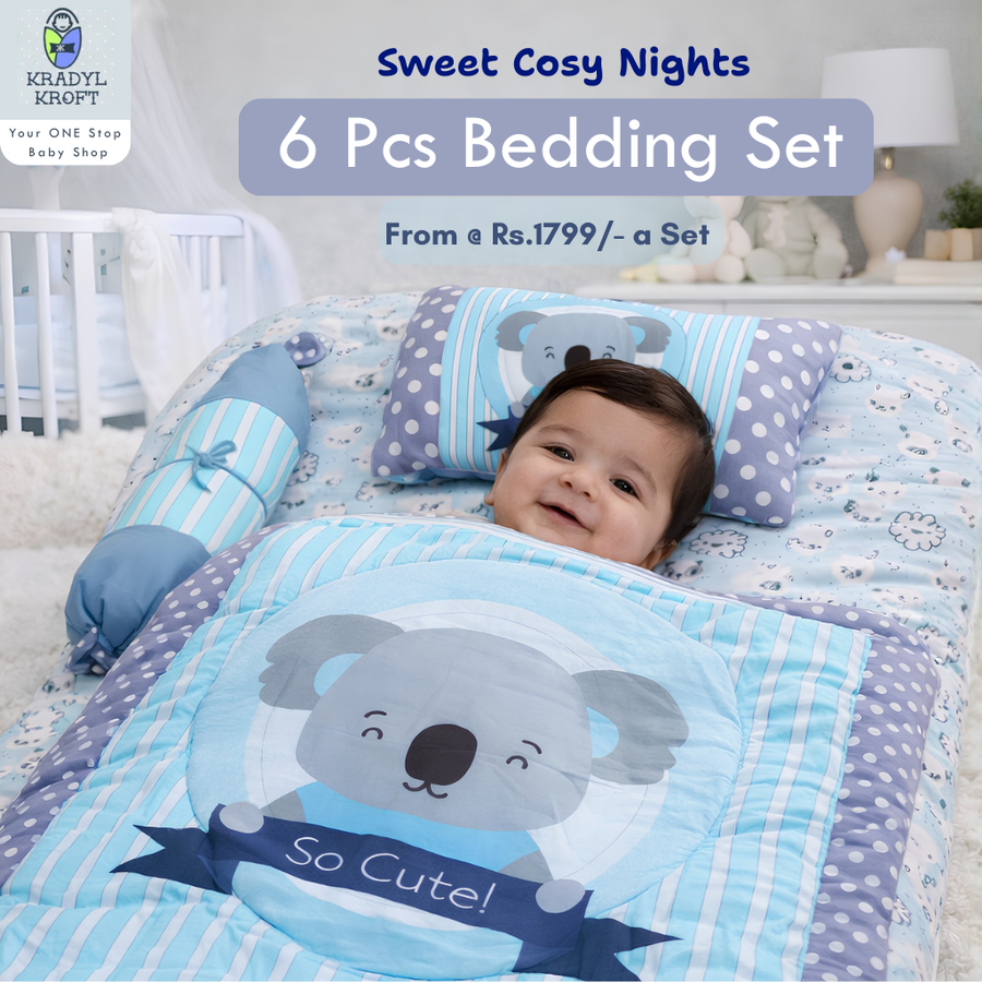 6 Pcs Bedding Set