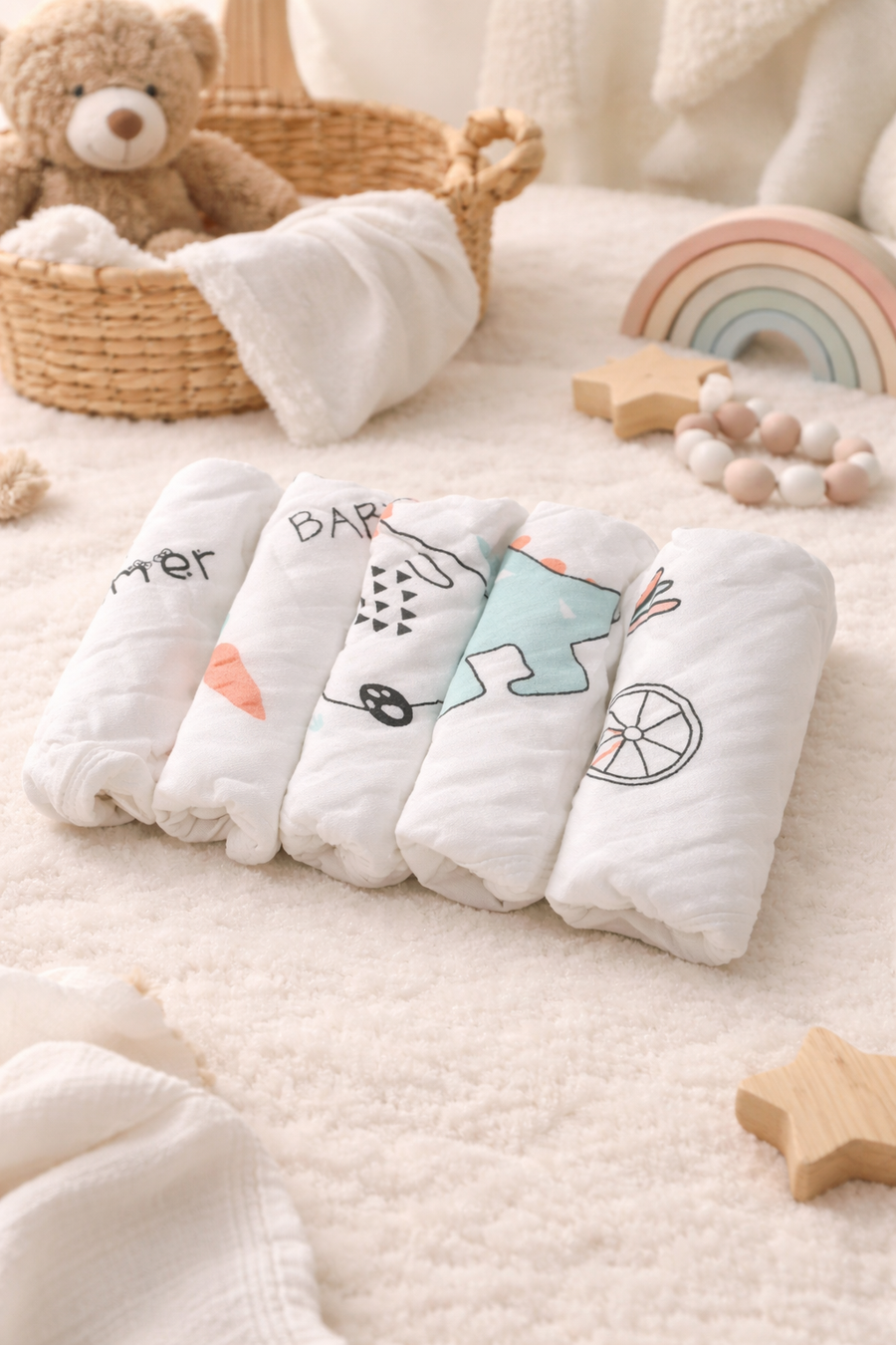 Baby Face Towels