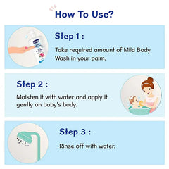 Chicco Baby Moments Mild Protect Body Wash - 200 ml