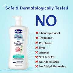 Chicco Baby Moments Mild Refresh Body Wash - 200 ml