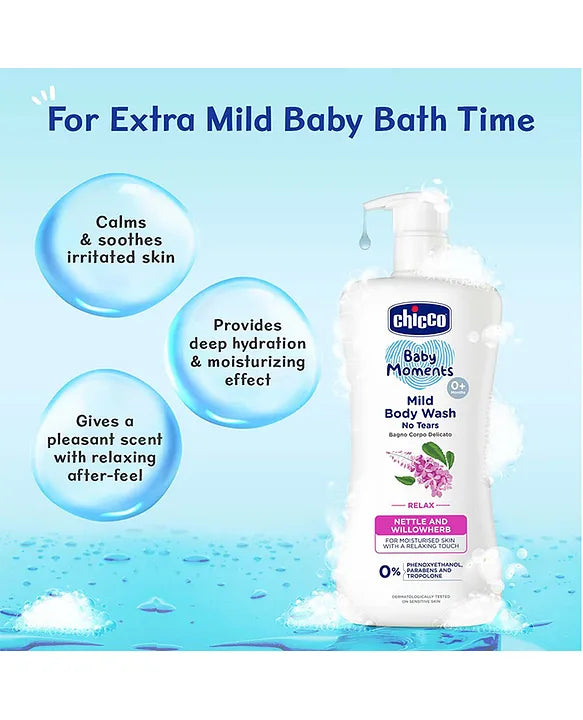 Chicco Baby Mild Body Wash Relax  - 500 ml