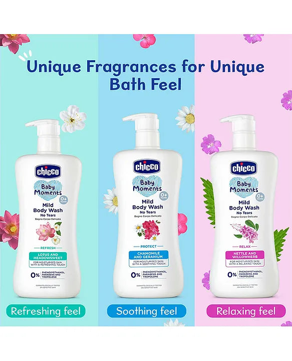 Chicco Baby Mild Body Wash Relax  - 500 ml