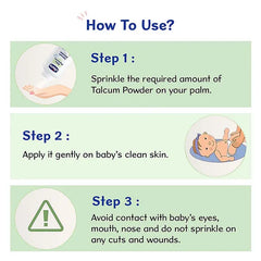 Chicco Baby Moments Talcum Powder - 300 gm