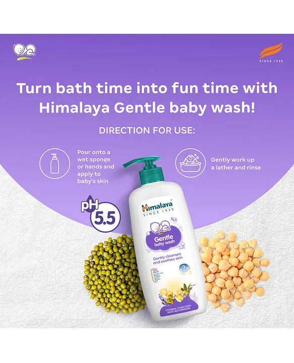 Himalaya Babycare Himalaya Gentle Baby Wash - 400 ml
