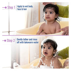 Parachute Advansed Baby Gentle Wash for New Born  Enriched with Virgin Coconut Oil  Gently cleanses in Hard water  Doctor certified-  200 ml