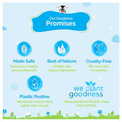 Mamaearth Baby Head to Toe Wash With Oats Milk Calendula for Babies 2 in 1 Tear Free Body Wash & Shampoo- 400 ml