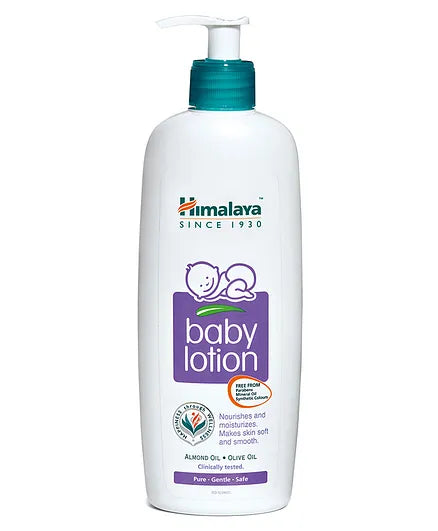 Himalaya Herbal Baby Lotion - 400 ml & Baby Cream - 200 ml