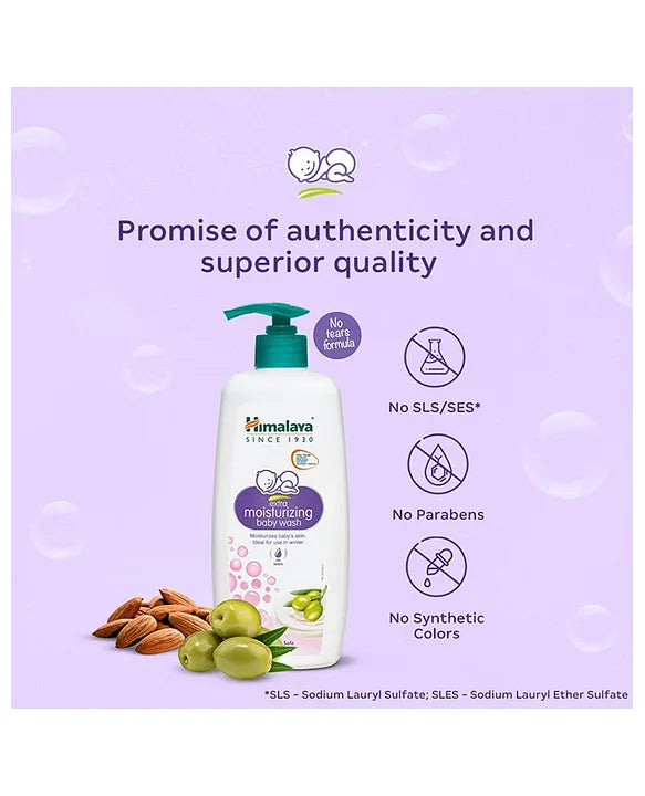 Himalaya Babycare Himalaya Extra Moisturizing Baby Wash - 400 ml