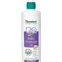 Himalaya Herbal Baby Massage Oil Dispenser Bottle - 500 ml &Baby Lotion - 400 ml