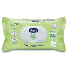 Chicco Comfypro Diaper Pants Large - 26 Pieces &  Baby Moments Soft Cleansing Wipes With Flap Cover - 72 Wipes