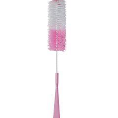 Kradyl Kroft Basic Nylon Bristle Baby Feeding Bottle Cleaning Brush & Nipple Cleaner | Ergonomic Handle | Easy to Clean Narrow & Wide Neck Feeding Bottles | BPA Free, Easy Hanging Storage