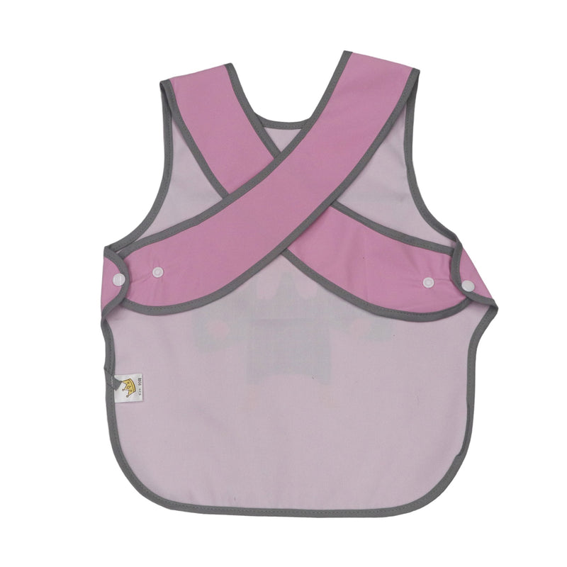 Baby Girl Plastic Feeding Baby Bibs
