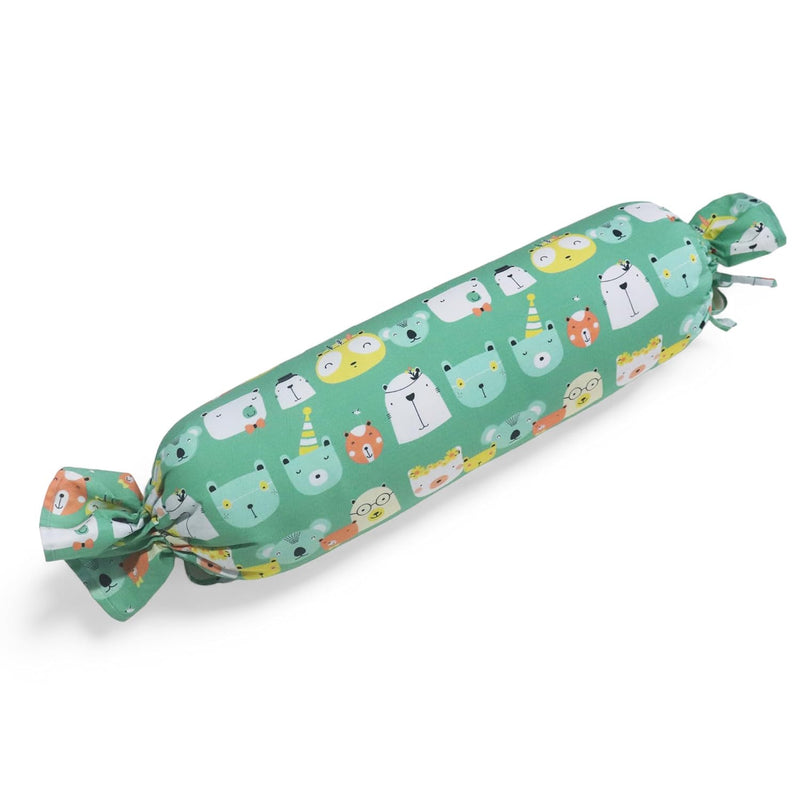 Green Panda -  Set of 2 Side Pillows for Kids above 12 Years