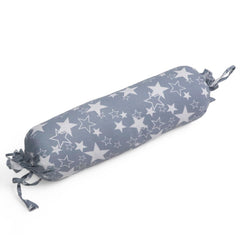 Grey Star - Set of 2 Side Pillows for Kids above 12 Years