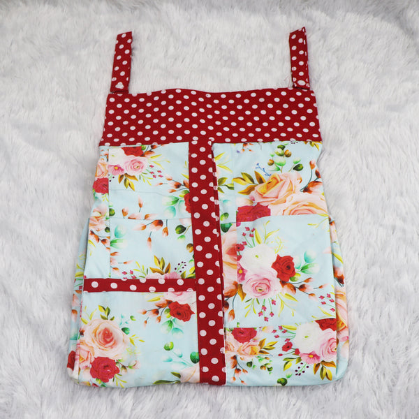 Floral Print-Diaper & Nappy Stacker Multi-Purpose Storage for Essentials