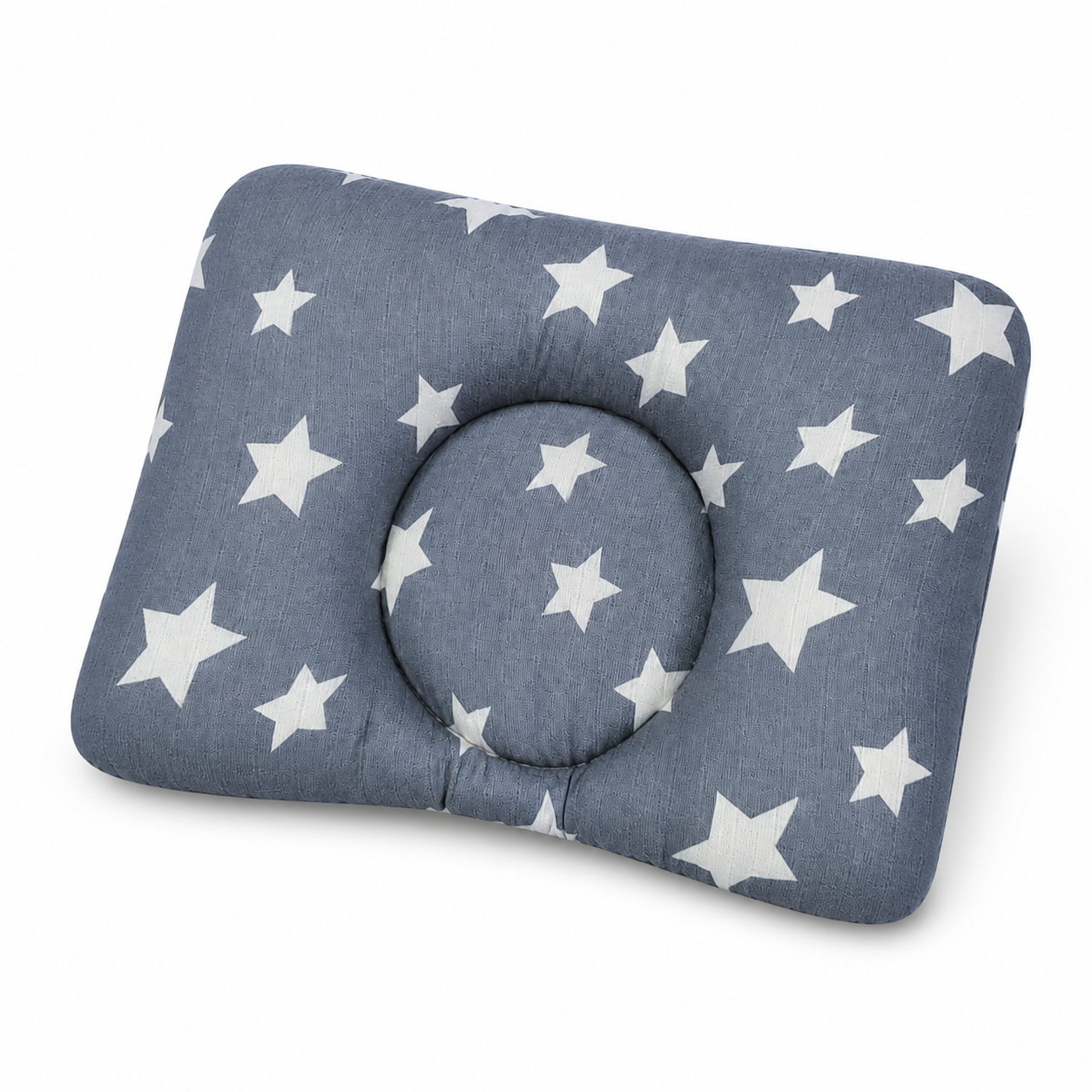 Grey Star New Born Pillow | Baby Pillow | Head Shaping Pillow