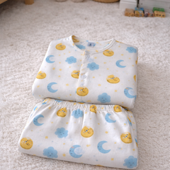 Sun N Moon | Checkered Muslin | Soft Unisex Muslin Set for New Born to 6 Years