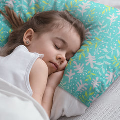 Turkish Delight - Toddler Pillow with 100% Cotton Removable cover - 20 X 15 Inches | Children Pillows