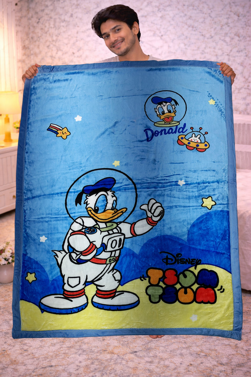 Kradyl Kroft Soft Plush Velvet 3D Printed Blanket - The Duck