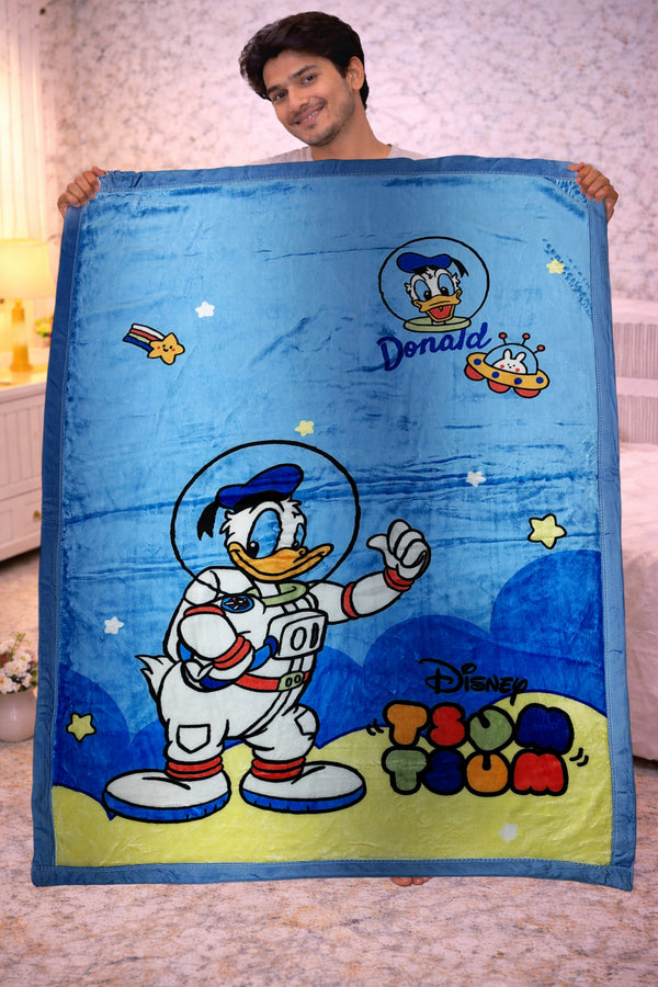 Kradyl Kroft Soft Plush Velvet 3D Printed Blanket - The Duck