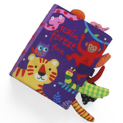 Kradyl Kroft Baby Activity Books – Fun, Learning, and Discovery - Rain Forest