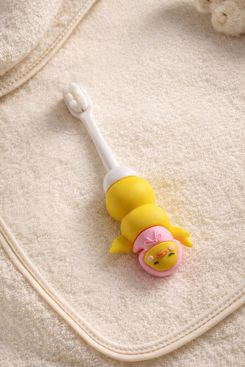 Animal Design Soft Tooth Brush for 2 to 6 Years - Birdy