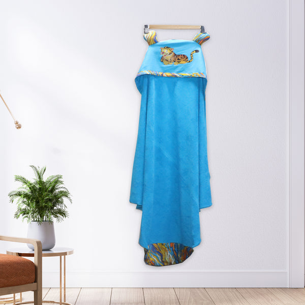 Happy Tiger - Hooded Towel