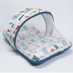 Little Minty -  Kradyl Kroft Bassinet Style Mosquito Net Bedding for Infants
