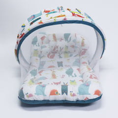 Little Minty -  Kradyl Kroft Bassinet Style Mosquito Net Bedding for Infants