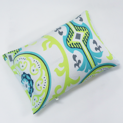 Verdant - Toddler Pillow with 100% Cotton Removable cover - 20 X 15 Inches | Children Pillows