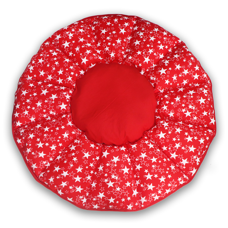 Red Star Baby Play Mat Cum Storage Bag