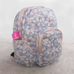 Grey ButterFly Cloth Diaper Bag for Baby