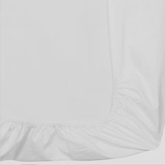 White Fitted Crib Sheet